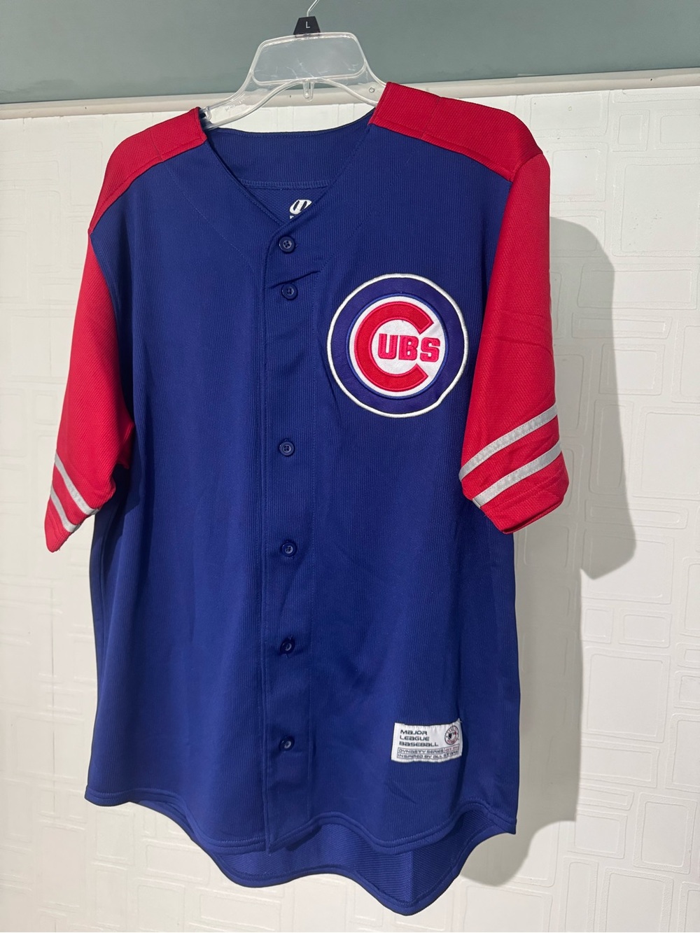 Chicago Cubs Blue & Red Baseball Jersey